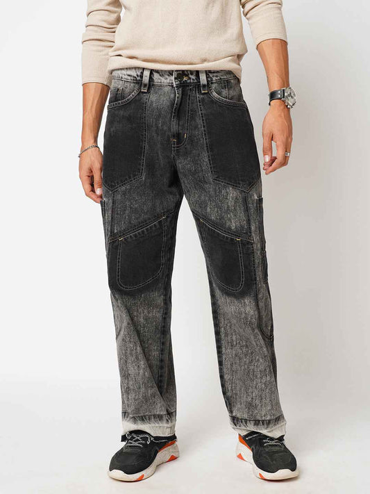 Gray Scale Men's Straight Fit