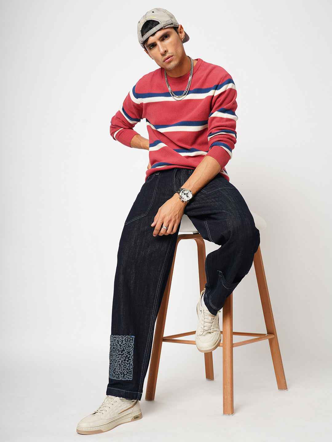 Sketchy Blues Men's Baggy Fit