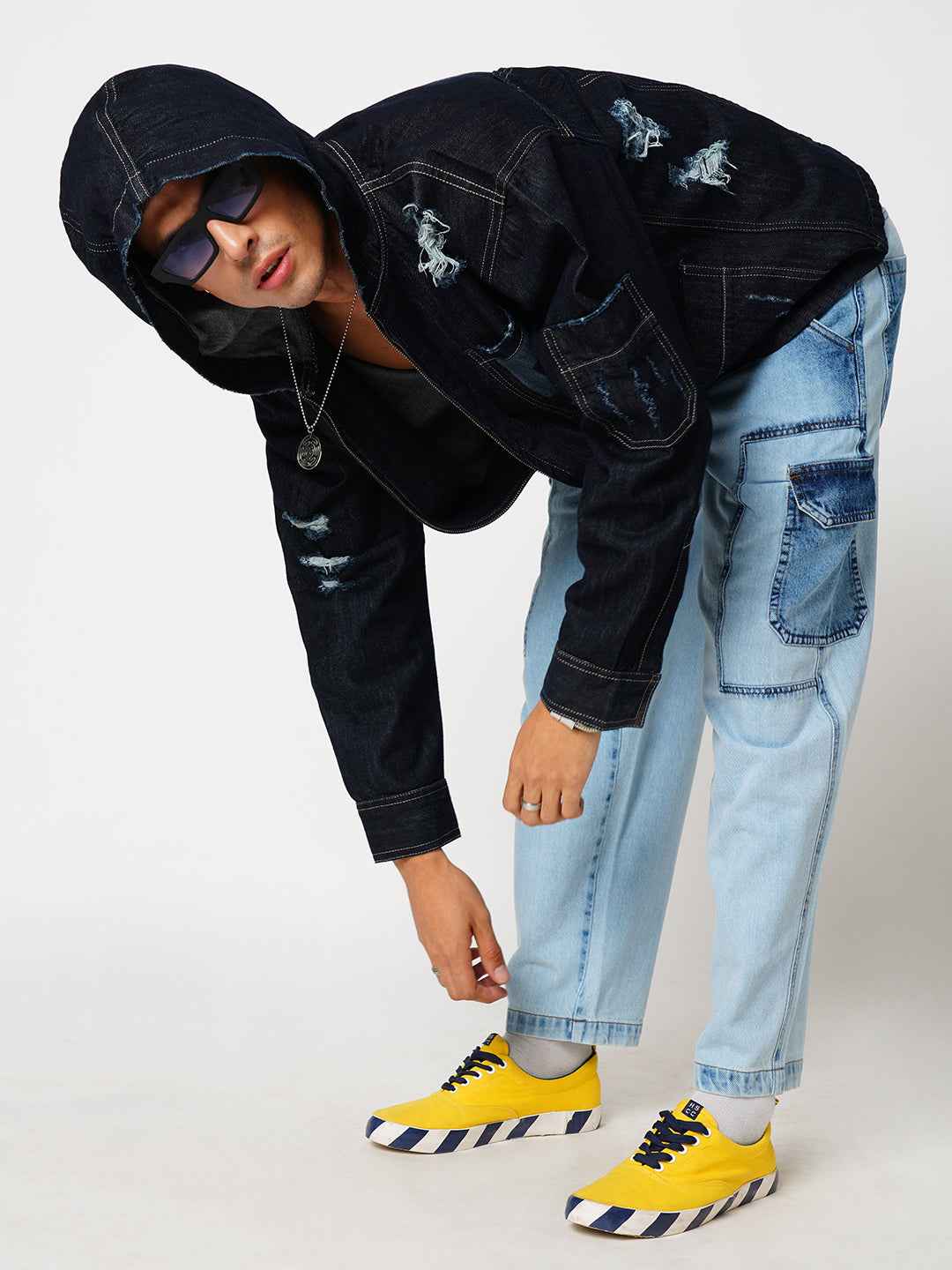 Icey Blue Men's Baggy Fit