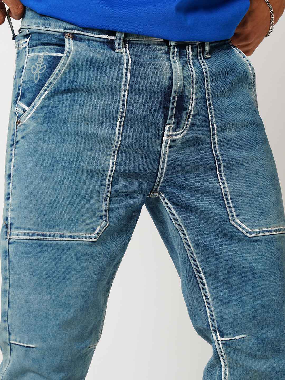 Stitch Paint Men's Straight Fit