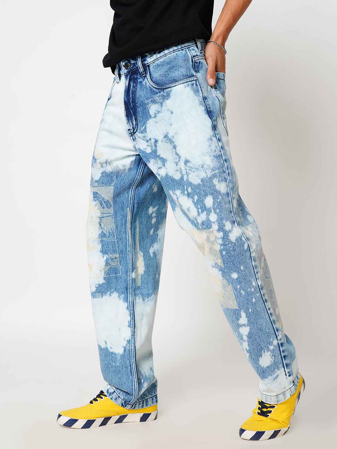 Cloudy Beach Men's Baggy Fit