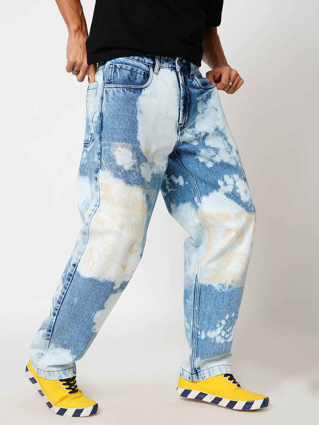 Cloudy Beach Men's Baggy Fit