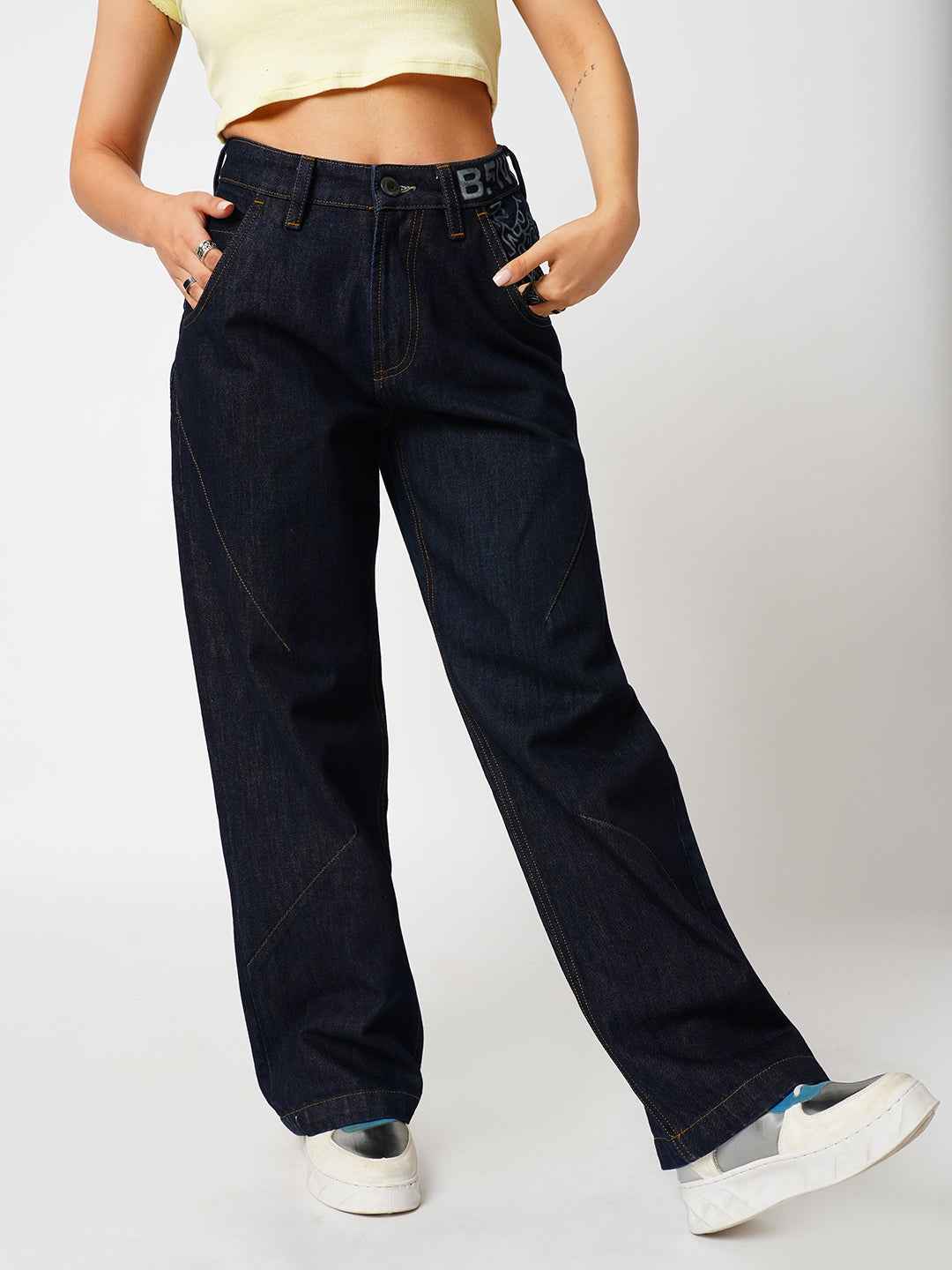 Dart with Doodle Women's Straight Fit