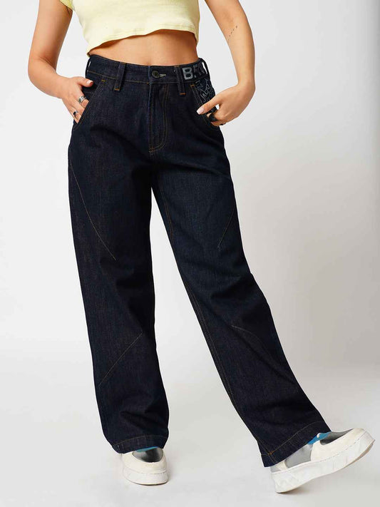 Dart with Doodle Women's Straight Fit