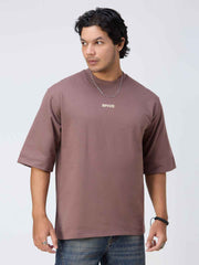 Mocha Anxiety Men's Oversized T-shirt