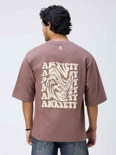 Mocha Anxiety Men's Oversized T-shirt