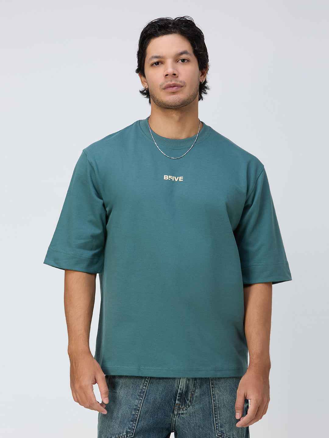 Teel Anxiety Men's Oversized T-shirt
