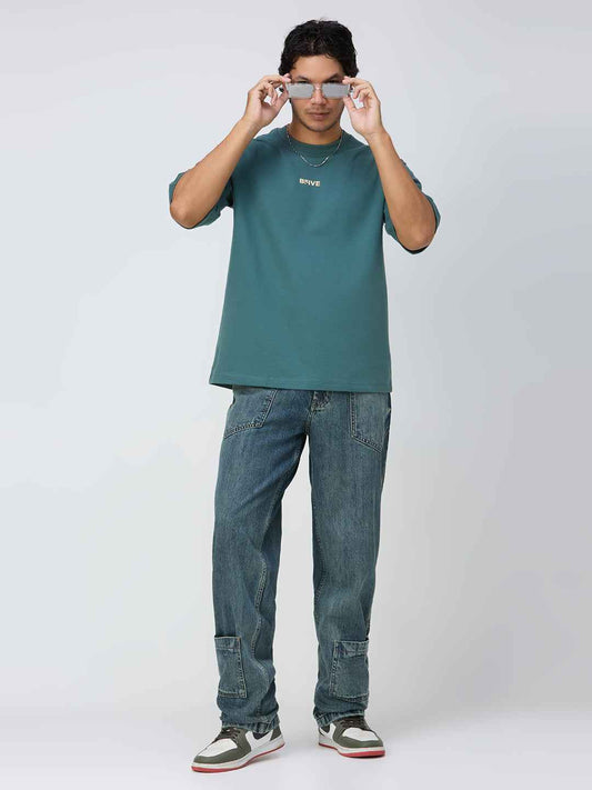 Teel Anxiety Men's Oversized T-shirt