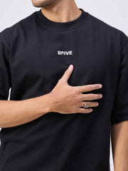 Black Skull Men's Oversized T-shirt