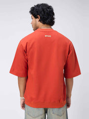 Rusty Pocket Men's Oversized T-shirt