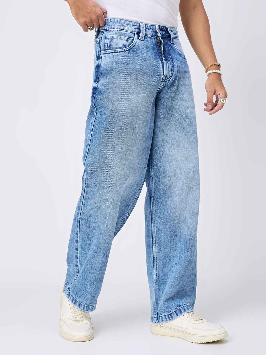 Indigo Cloud Classic Men's Straight Fit Jeans