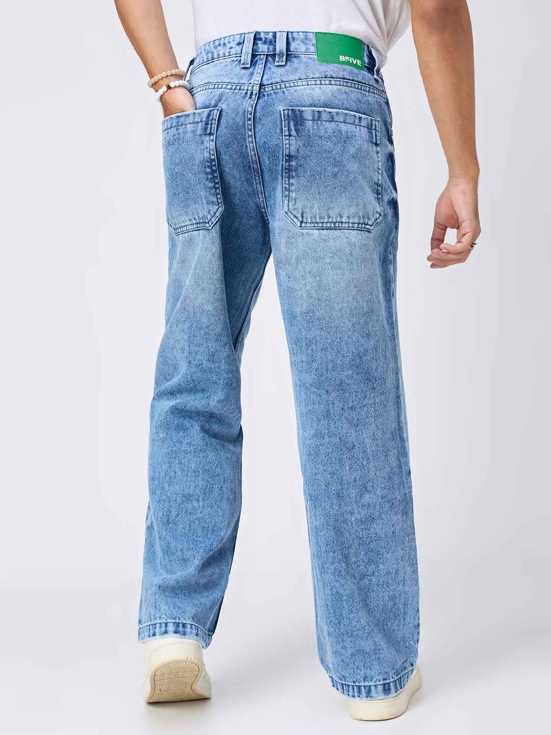 Indigo Cloud Classic Men's Straight Fit Jeans