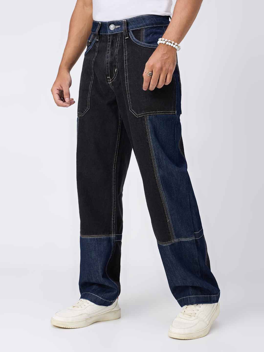 Raw Mixmatch Men's Straight Fit Jeans