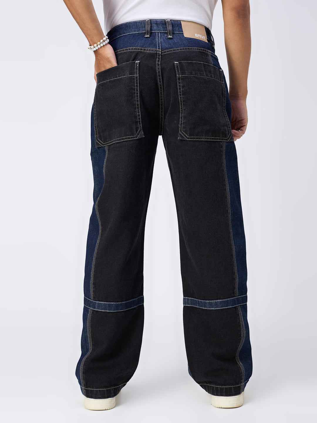 Raw Mixmatch Men's Straight Fit Jeans