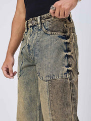 Stone Signature Mixmatch Straight Fit Men's jeans