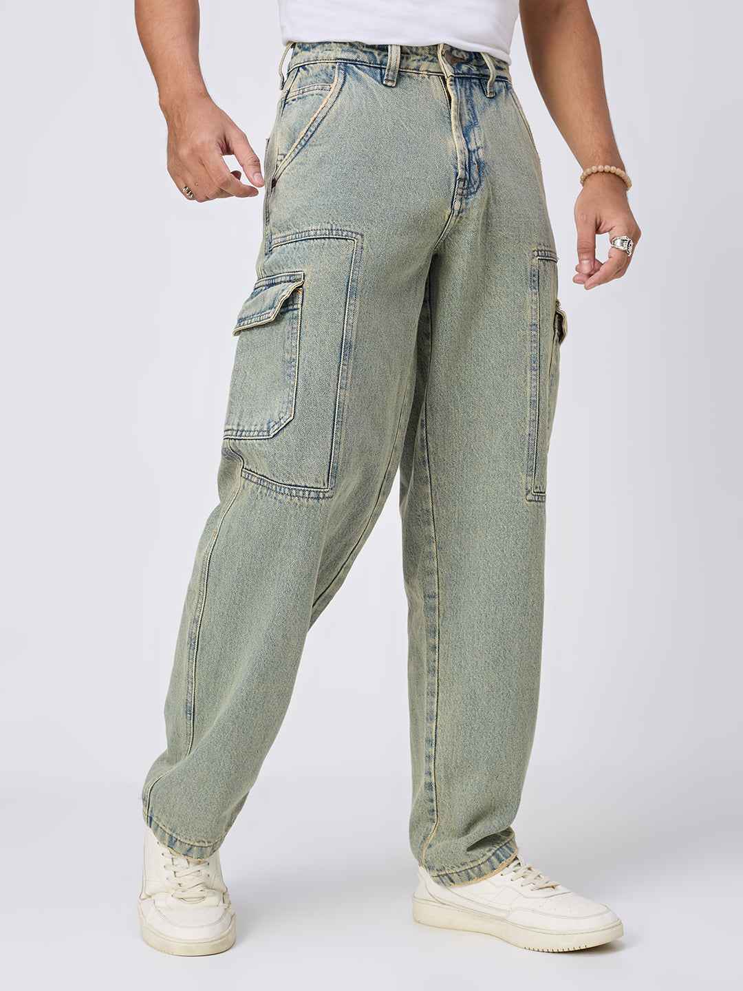Alchemist Wash Men's Baggy Fit Jeans
