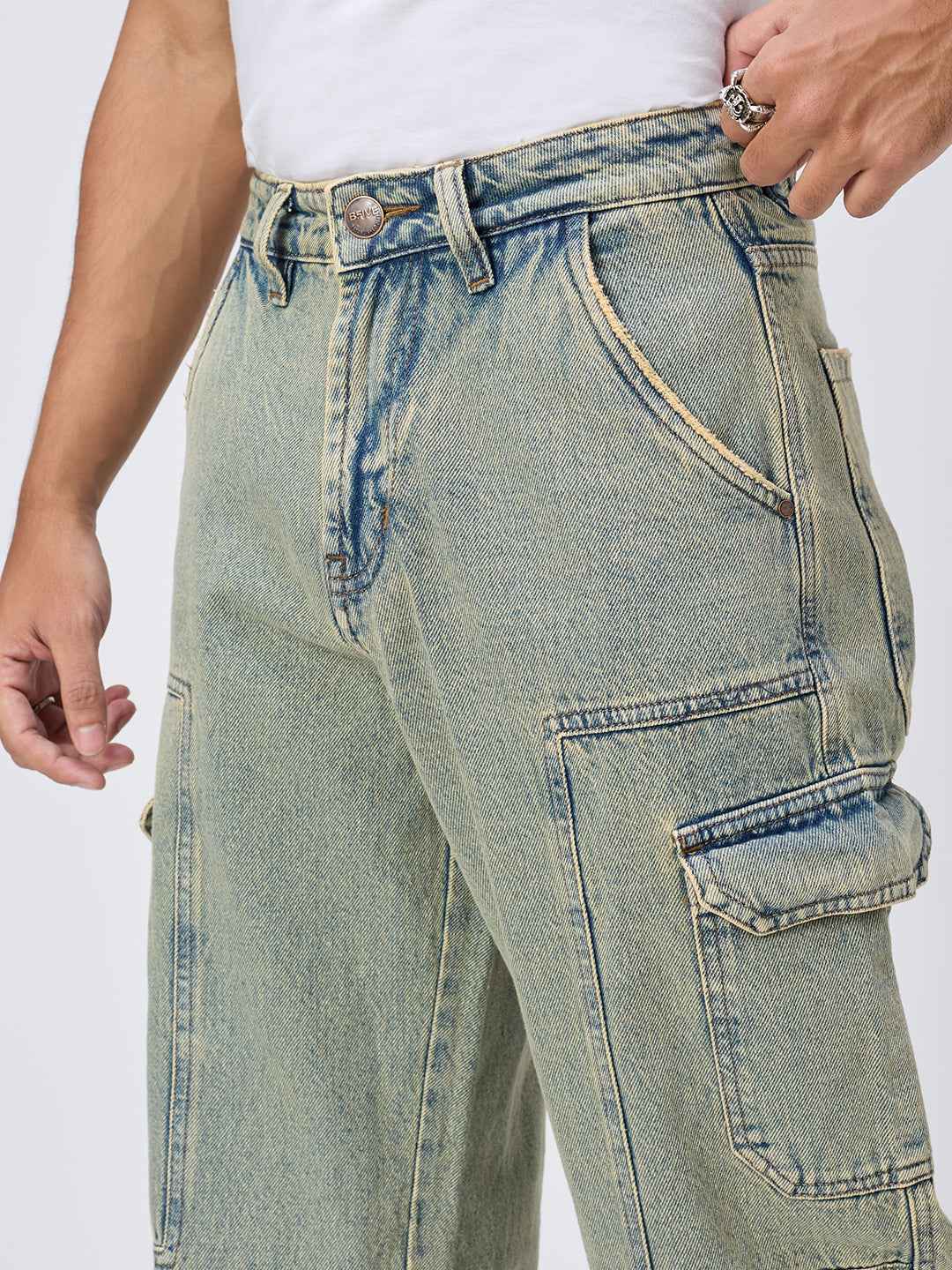 Alchemist Wash Men's Baggy Fit Jeans