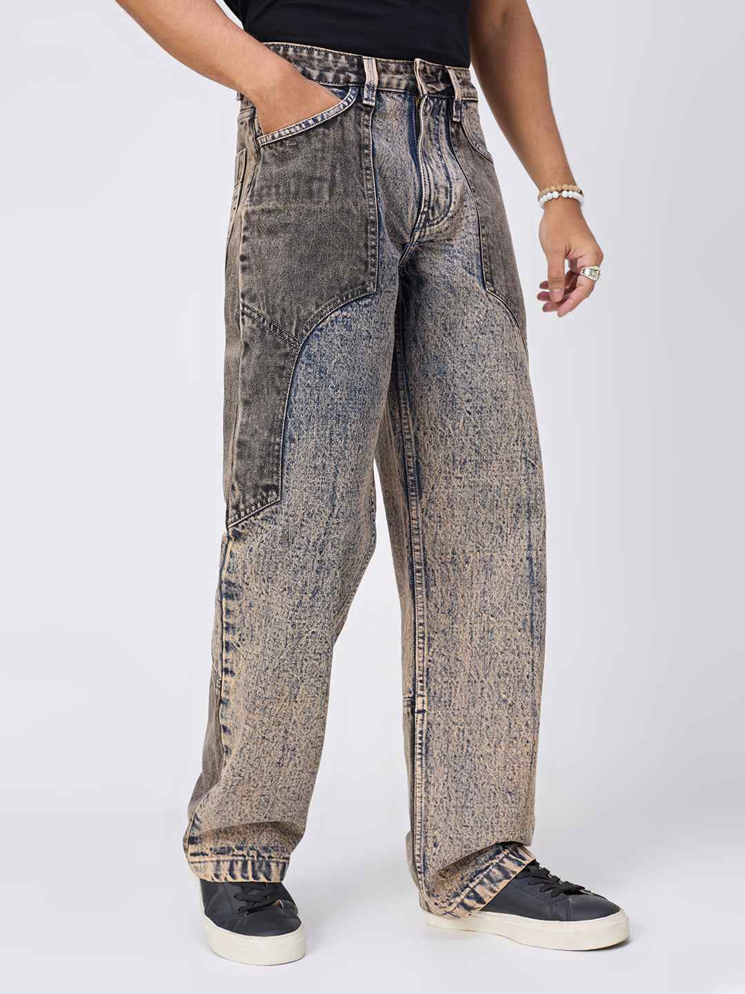 Earthy Tint Mix & Match Men's Straight Fit Jeans