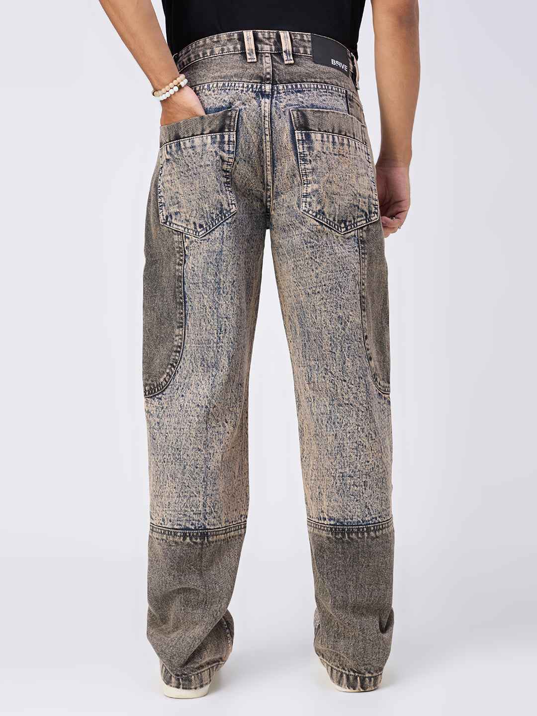 Earthy Tint Mix & Match Men's Straight Fit Jeans