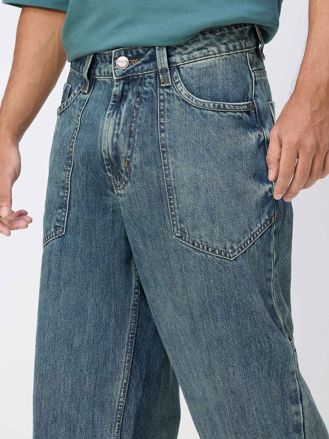 Blueprint Denim 'Turn Up' Street-Ready Loose Fit Jeans