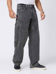 Phantom Black Washed Streetwear Denim