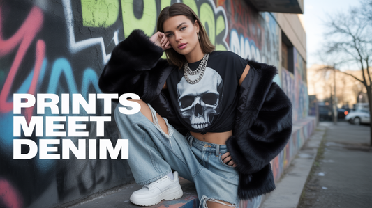 Graphic Print Tees Meet Baggy Denim: Bold Winter Trends from B5IVE
