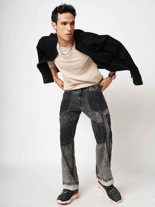 Gray Scale Men's Straight Fit