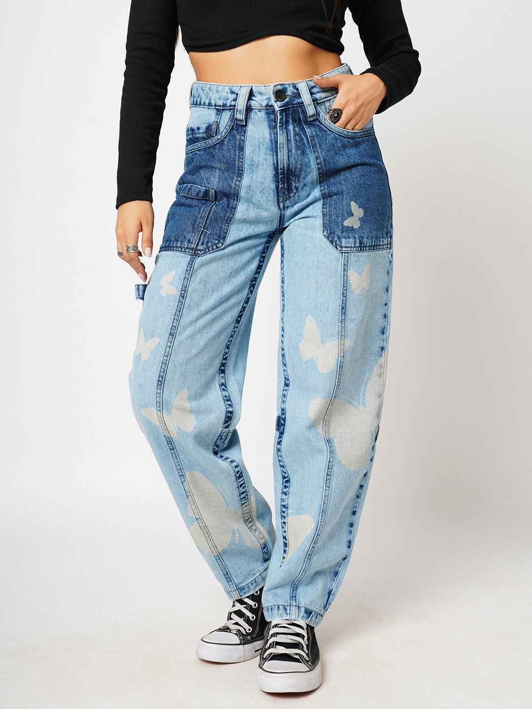 Iced Butterfly Women's Baggy Fit