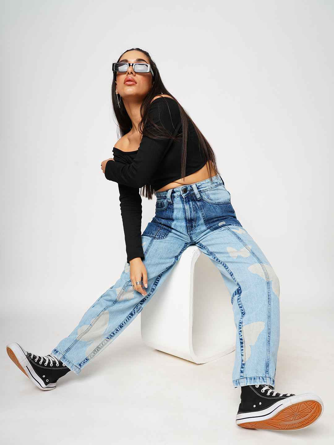 Iced Butterfly Women's Baggy Fit