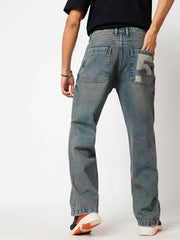 Sand Washed Men's Straight Fit