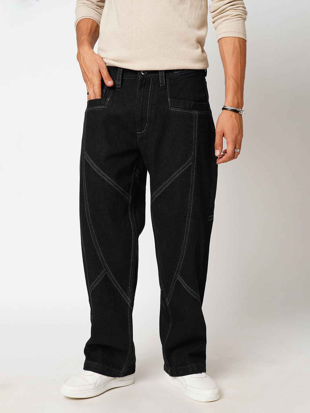 Java Jeans Men ENG.Java Men's Straight Fit - B5IVE