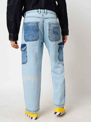 Icey Blue Men's Baggy Fit