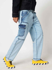 Icey Blue Men's Baggy Fit