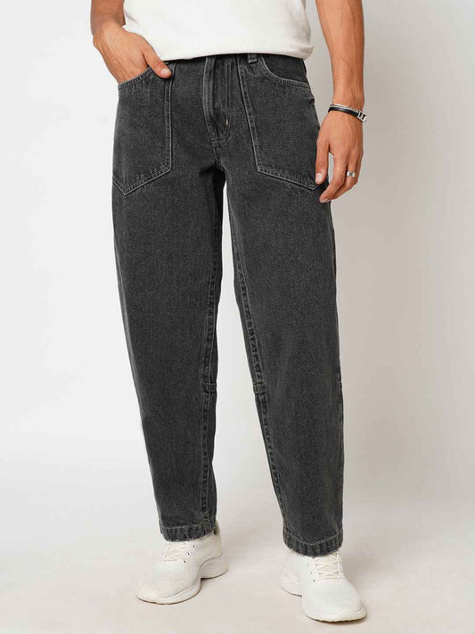 Charcoal Classic Men's Straight Fit