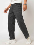 Charcoal Classic Men's Straight Fit