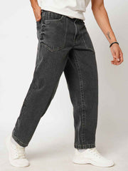 Charcoal Classic Men's Straight Fit