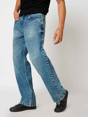 Classic Vogue Blue Men's Straight Fit
