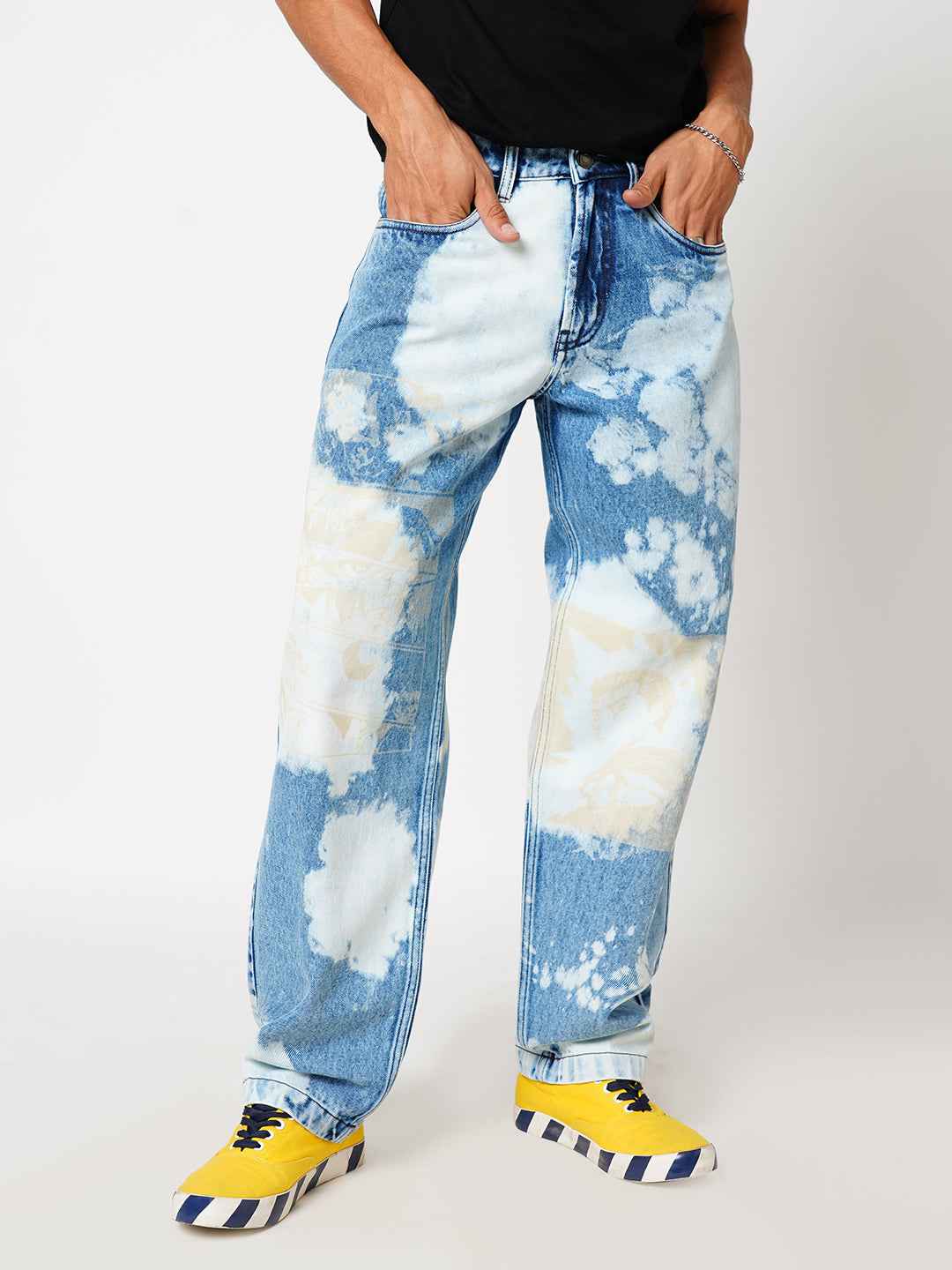 Cloudy Beach Men's Baggy Fit