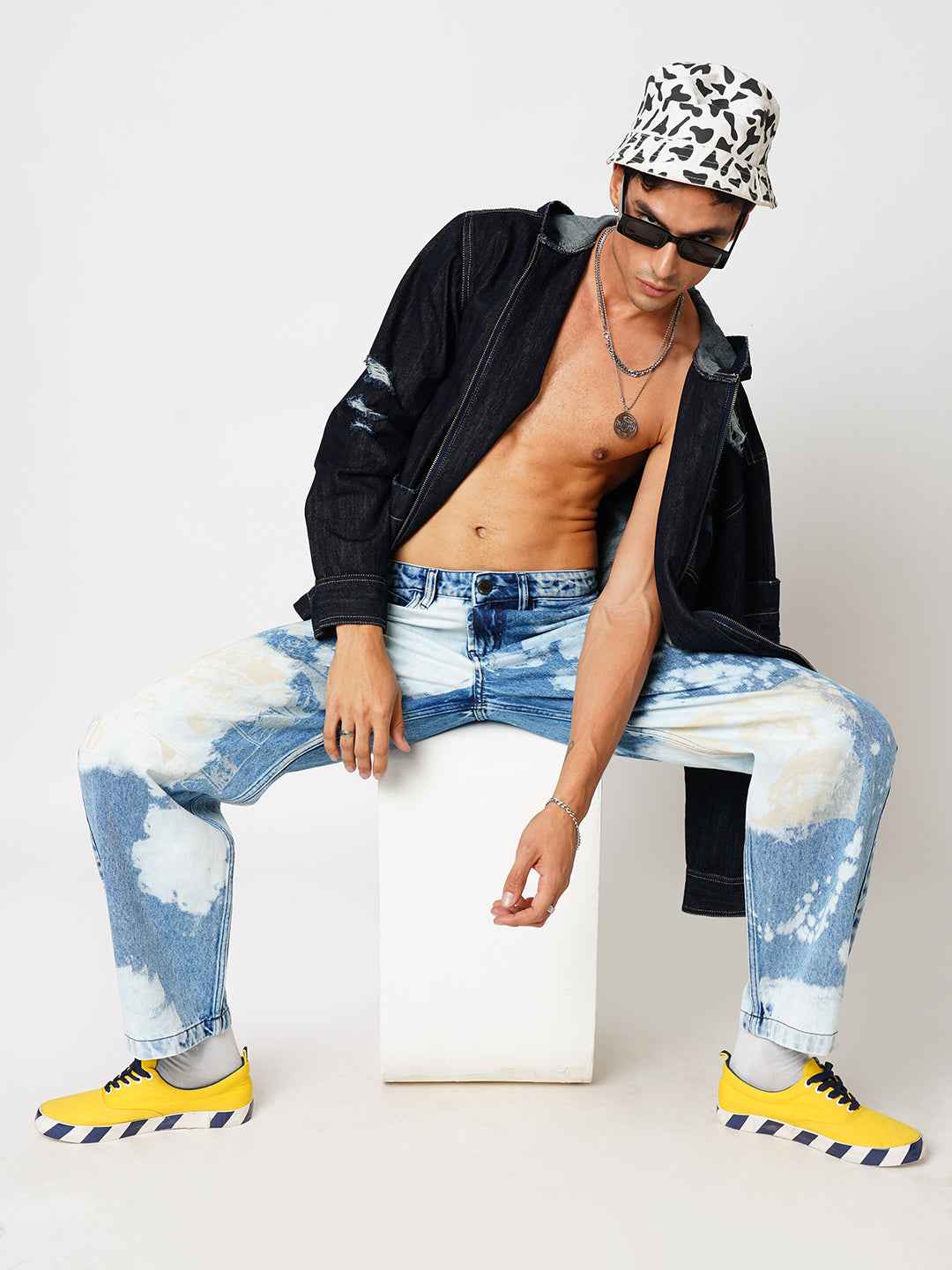 Cloudy Beach Men's Baggy Fit