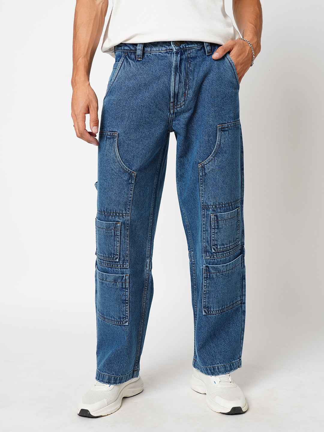 Stone Cargo Men's Baggy Fit