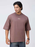 Mocha Anxiety Men's Oversized T-shirt