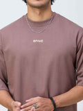 Mocha Anxiety Men's Oversized T-shirt