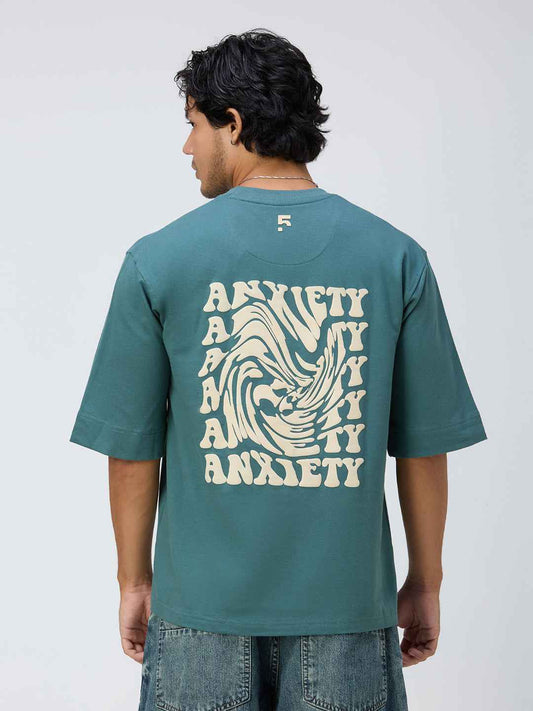 Teel Anxiety Men's Oversized T-shirt