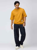 Mustard Pocket Men's Oversized T-shirt