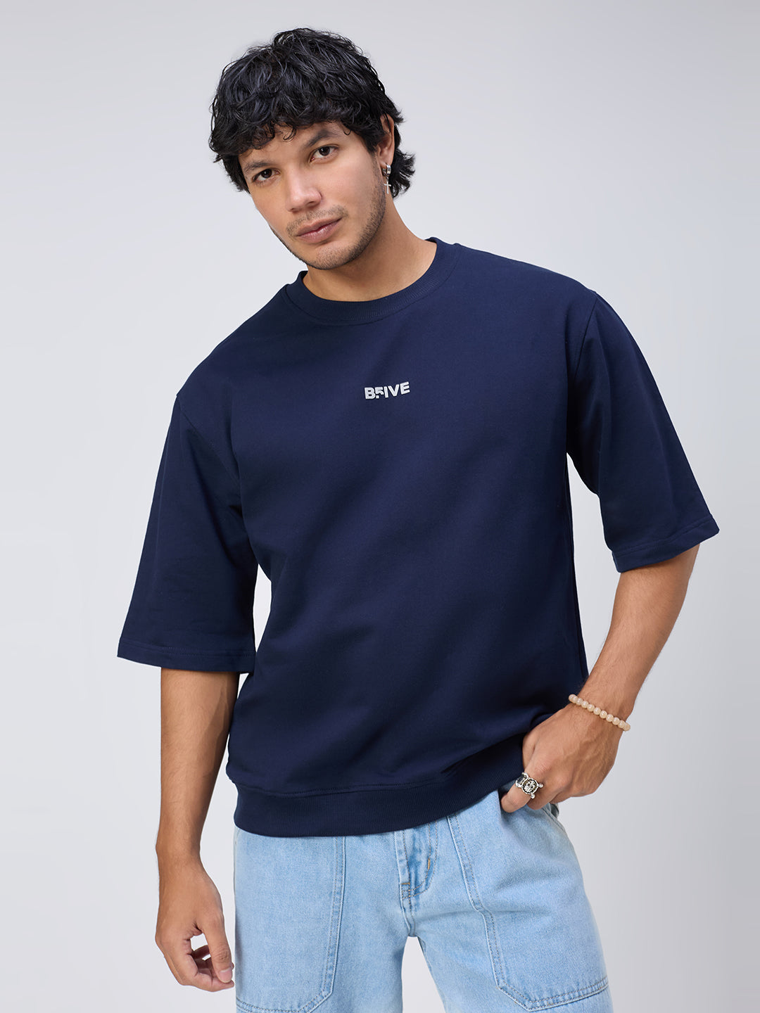 Ribbed Blue