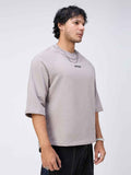 Unbothered Boxy Raglan Oversized Men's T-Shirt