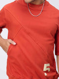 Rusty Pocket Men's Oversized T-shirt
