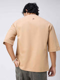 Classic Cold Coffee Oversized Men's T-Shirt