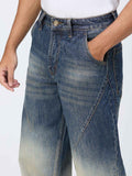 Ombre Fade Wash Men's Straight Fit Jeans