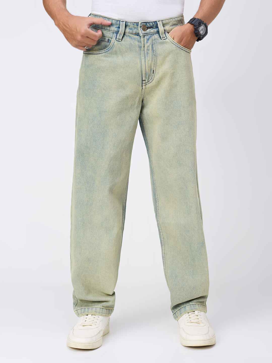Urban Cool Classic Men'S Straight Fit Jeans